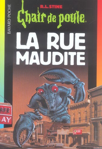 Front cover of Chair de poule Tome 28 : la rue maudite