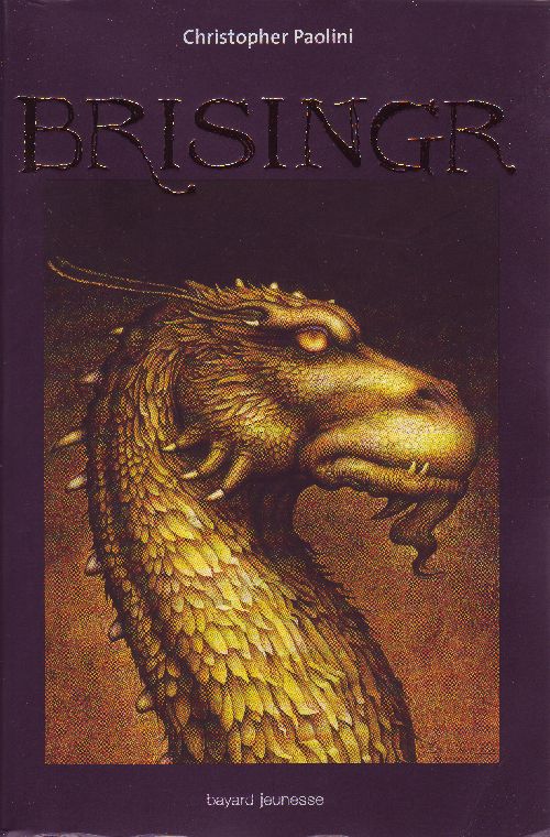Front cover of Eragon Tome 3 : Brisingr