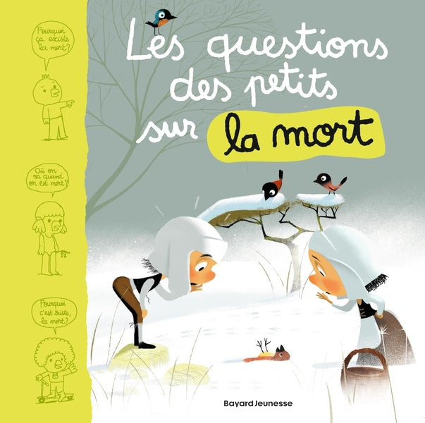 Front cover of Les questions des tout-petits sur la mort
