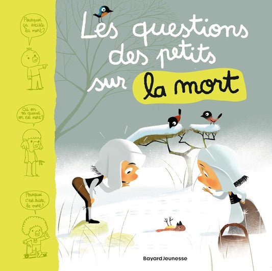 Front cover of Les questions des tout-petits sur la mort