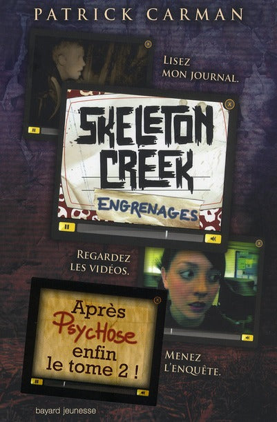 Front cover of Skeleton Creek Tome 2