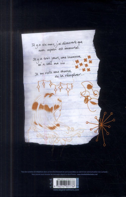 Back cover of Cathy's key