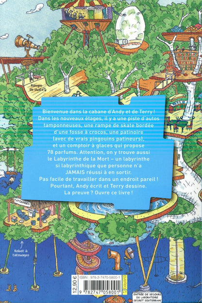 Back cover of La cabane à 13 étages Tome 2 : la cabane à 26 étages