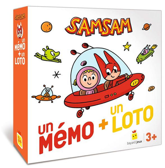 Front cover of SamSam : un mémo + un loto