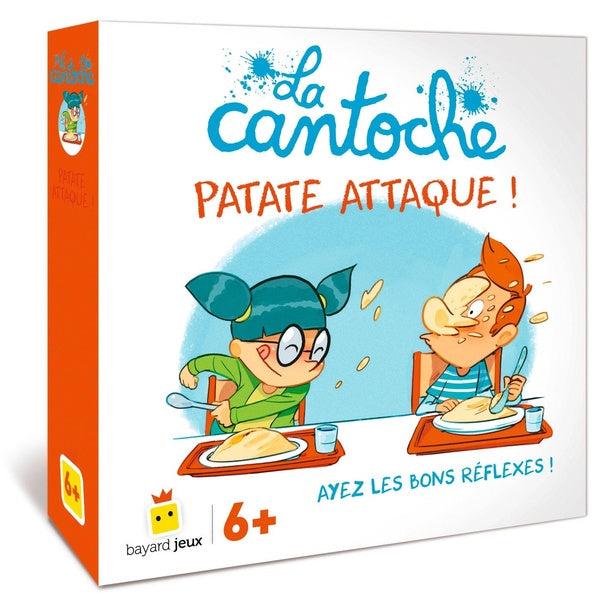 Front cover of Jeu la cantoche ; patate attaque !