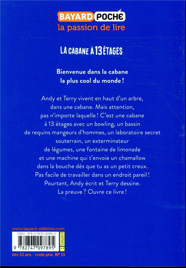 Back cover of La cabane à 13 étages Tome 1