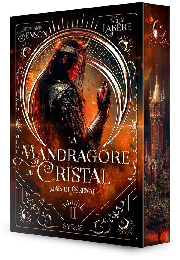 Front cover of La mandragore de cristal Tome 2 : Jais et Grenat                     (Édition jaspée)