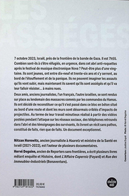 Back cover of Les assiégés : Dans l'enfer du 7 octobre