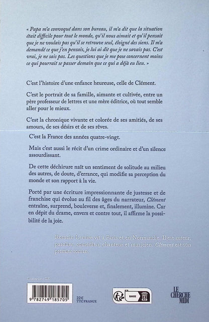 Back cover of Clément