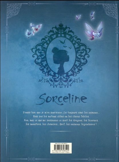 Back cover of Sorceline Tome 1 : un jour, je serai fantasticologue !