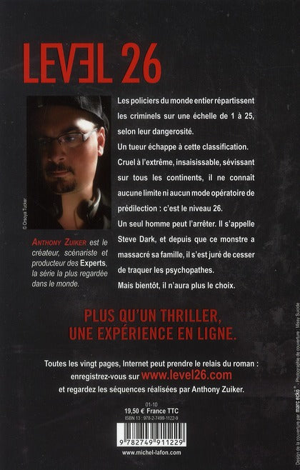 Back cover of Level 26