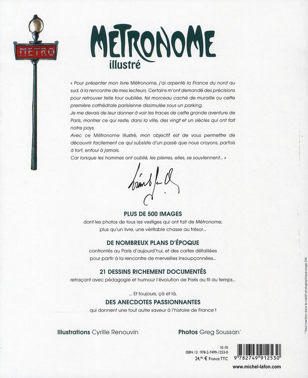 Back cover of Métronome illustré