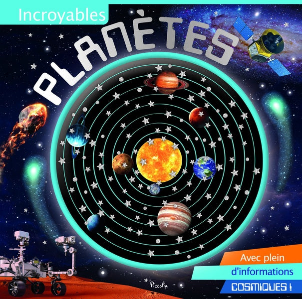Front cover of Incroyables planètes