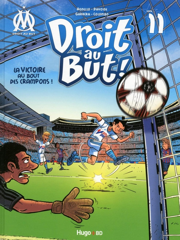 Front cover of Droit au but ! Tome 11 : la victoire au bout des crampons !