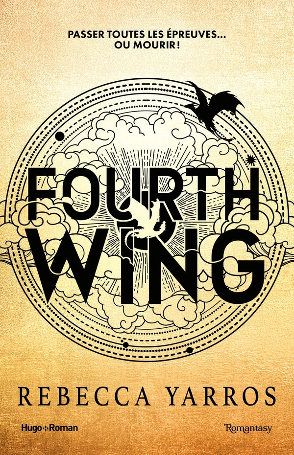 Front cover of The Empyrean Tome 1 : Fourth wing