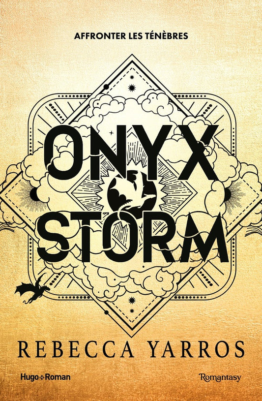 Front cover of The Empyrean Tome 3 : Onyx Storm                     (Réservé à un public averti)