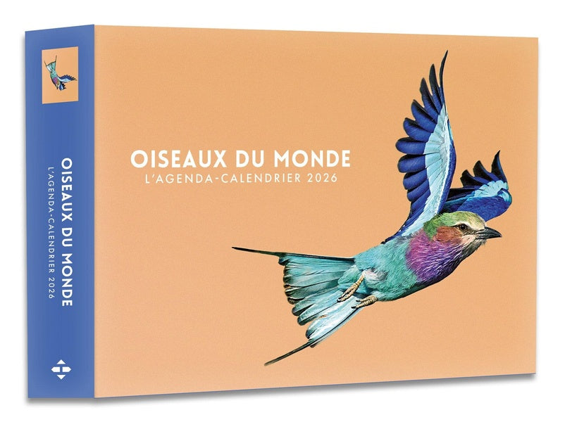 Front cover of Agenda-calendrier : Oiseaux du monde (édition 2026)