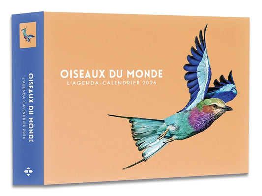 Front cover of Agenda-calendrier : Oiseaux du monde (édition 2026)