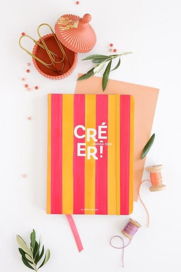 Front cover of Agenda créer (édition 2026)
