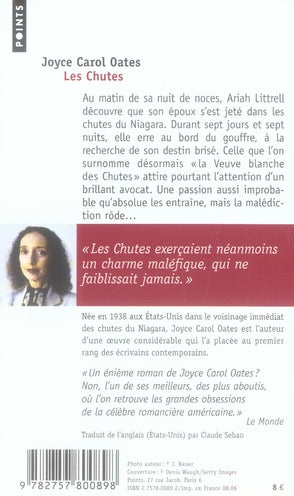 Back cover of Les chutes                     (prix Femina étranger 2005)
