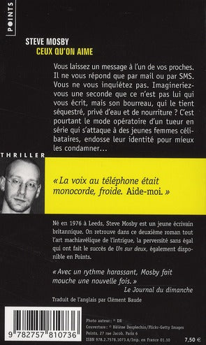 Back cover of Ceux qu'on aime