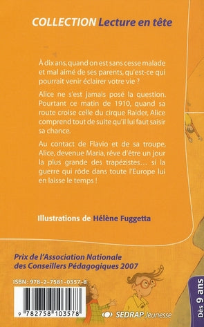 Back cover of Un cirque pour la vie