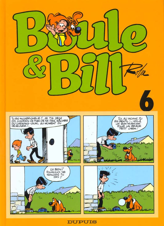 Front cover of Boule & Bill Tome 6