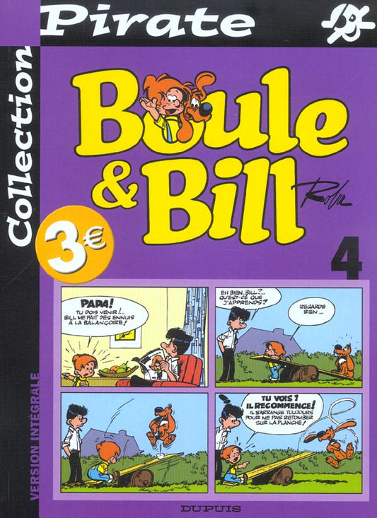 Front cover of Boule & Bill Tome 4