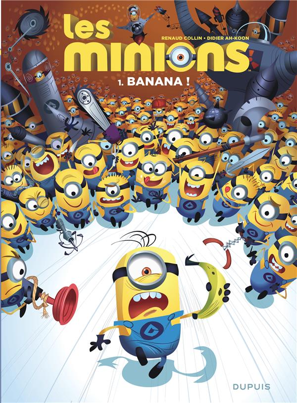 Front cover of Les Minions Tome 1 : banana !