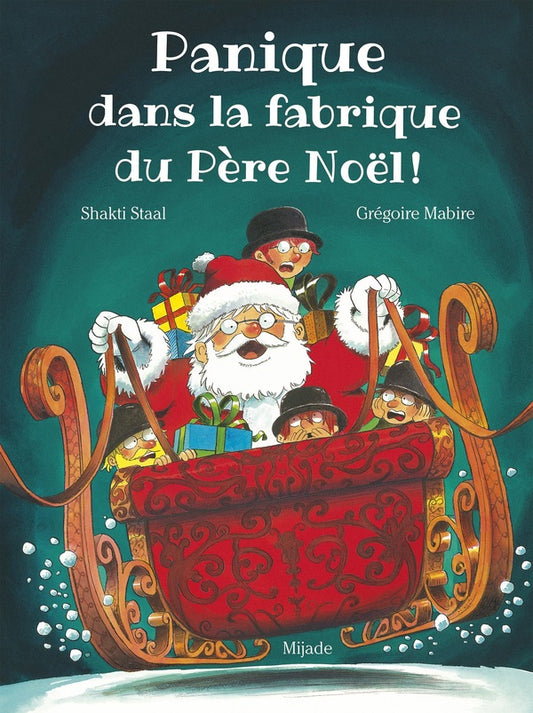 Front cover of Panique dans la fabrique du Père Noël