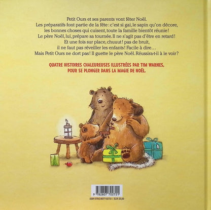 Back cover of Histoires de Noël