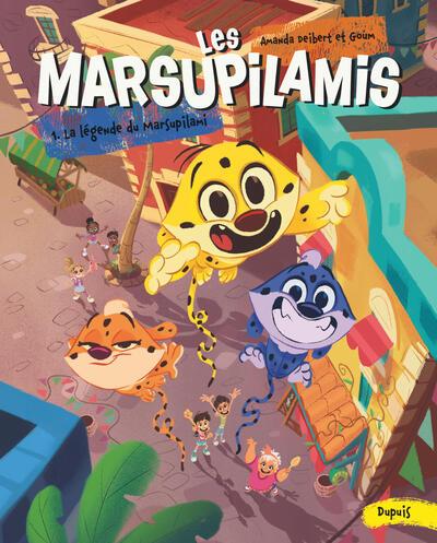 Front cover of Les marsupilamis Tome 1 : La légende du Marsupilami