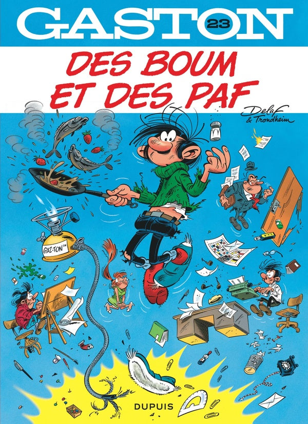 Front cover of Gaston Tome 23 : Des boum et des Paf