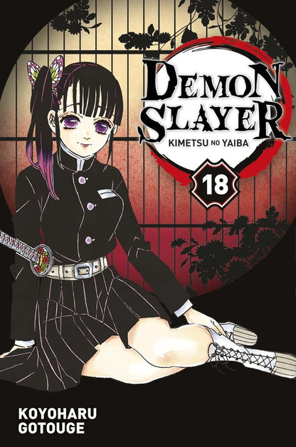 Front cover of Demon slayer Tome 18