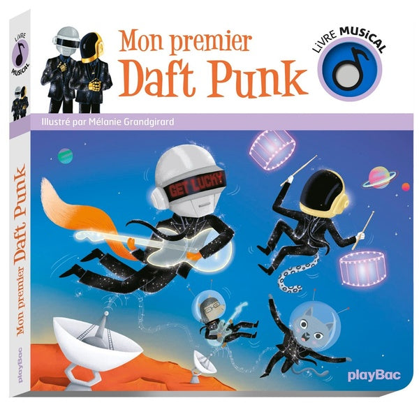 Front cover of Livre musical : mon premier Daft Punk