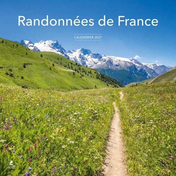 Front cover of Randonnées de France : Calendrier (édition 2027)                     (Spirale)