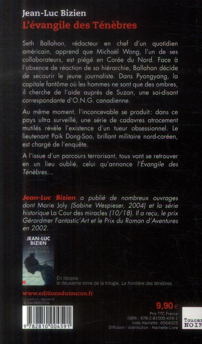 Back cover of La trilogie des ténèbres Tome 1 ; l'évangile des ténèbres