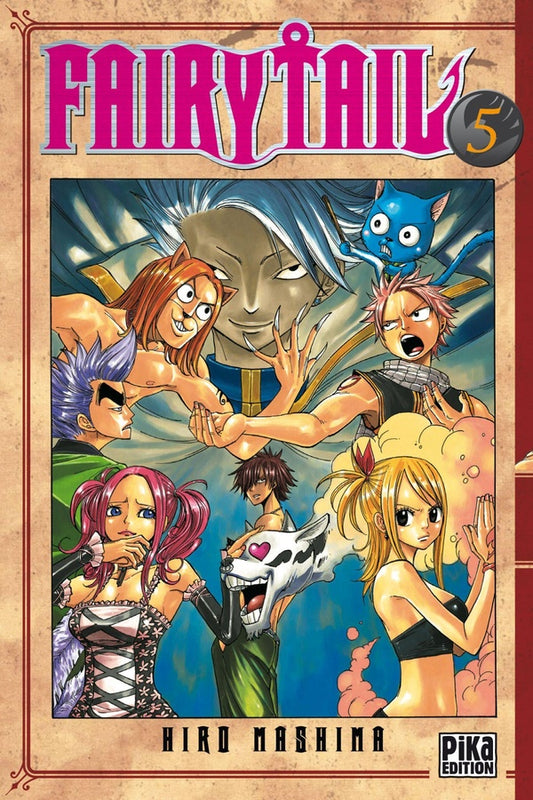 Front cover of Fairy Tail Tome 5