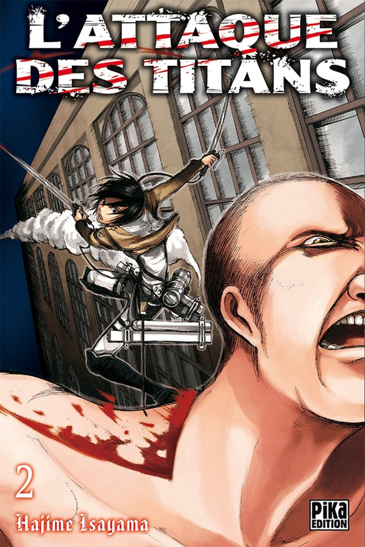 Front cover of L'attaque des titans Tome 2