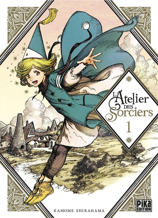 Front cover of L'atelier des sorciers Tome 1