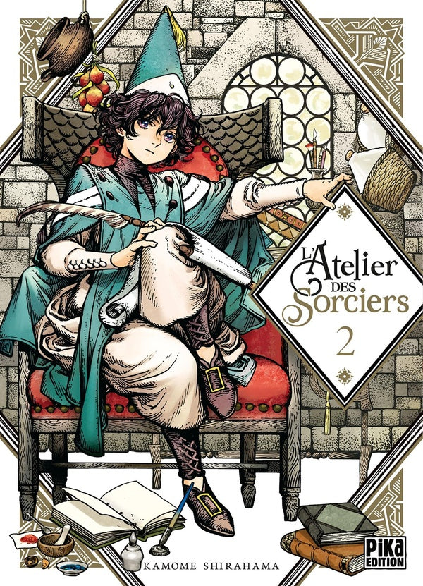 Front cover of L'atelier des sorciers Tome 2