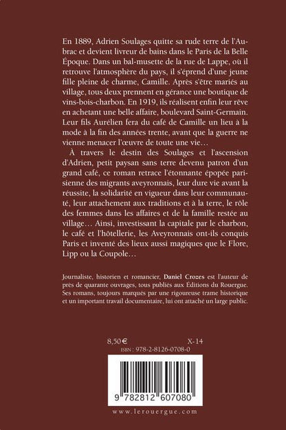 Back cover of Le cafe de camille