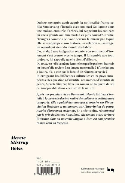 Back cover of Hôtes
