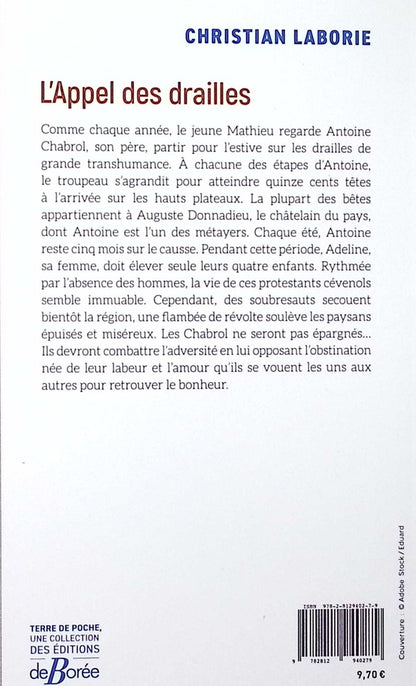 Back cover of L'appel des drailles