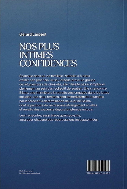 Back cover of Nos plus intimes confidences