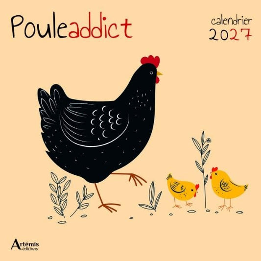 Front cover of Calendrier Pouleaddict (édition 2027)