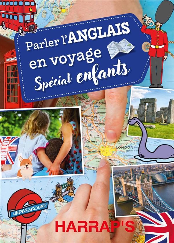 Front cover of Parler l'anglais en voyage, spécial enfants