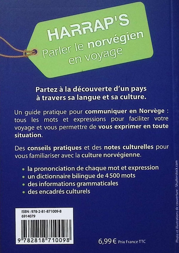 Back cover of Parler le norvégien en voyage