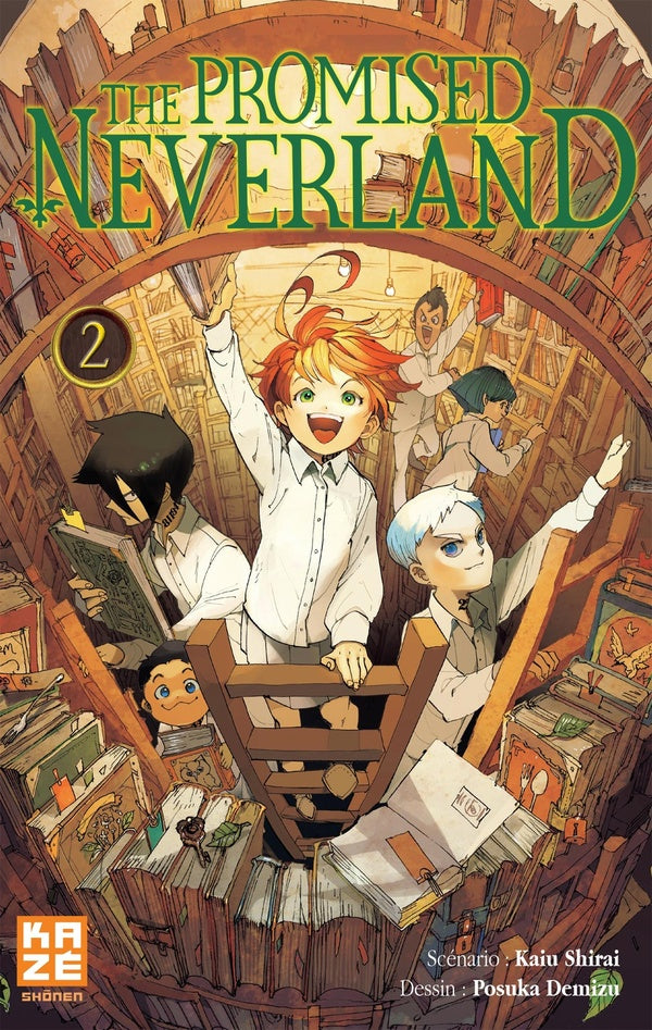 Front cover of The promised Neverland Tome 2