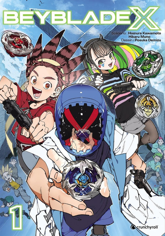 Front cover of Beyblade x Tome 1